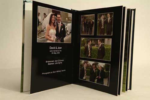 wedding book title page